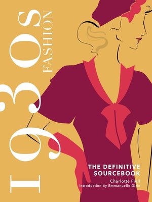 cover image of 1930s Fashion Sourcebook
